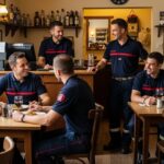 Un Bienfaiteur Anonyme Offre le Repas à des Pompiers