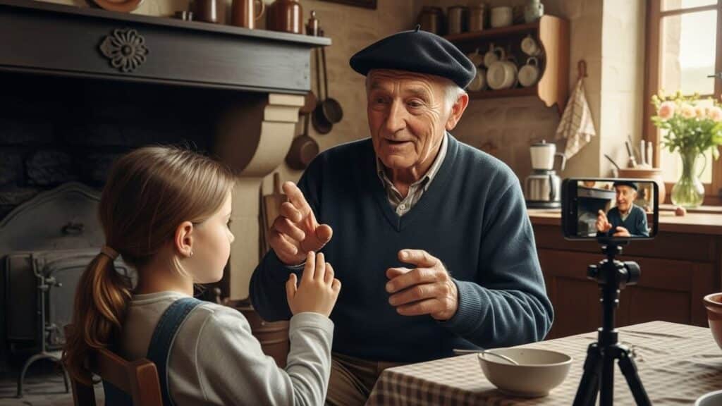 Un Grand-Père Auvergnat Star du Patois sur TikTok