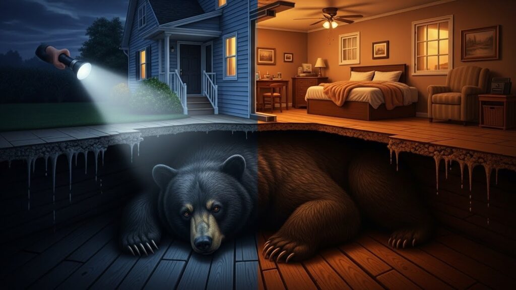 Un Ours de 250 kg Squatte Sous la Maison d’un Américain
