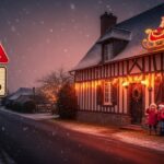 Un Village Normand Interdit les Grincheux à Noël