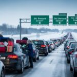 Vacances de Noël : Bouchons Prévisibles sur les Routes