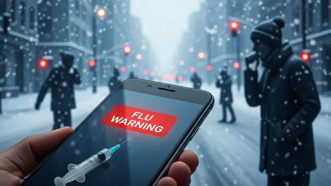 L’Assurance maladie envoie des SMS alarmistes pour pousser à la vaccination antigrippe alors que l’épidémie explose. Est-ce vraiment utile ou trop intrusif ? Tout ce qu’il faut savoir avant les fêtes.