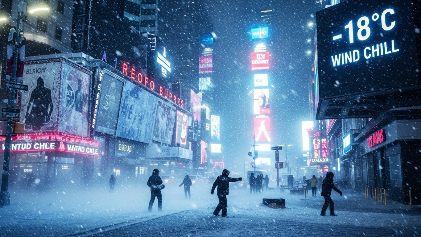 Une vague de froid arctique paralyse le nord-est et le Midwest des États-Unis depuis début décembre 2025. Tempêtes de neige, records de froid et accidents mortels : découvrez l’ampleur de cette crise hivernale qui n’est pas près de s’arrêter.