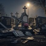 Vandalisme Cimetière Bouilly : 60 Tombes Dégradées