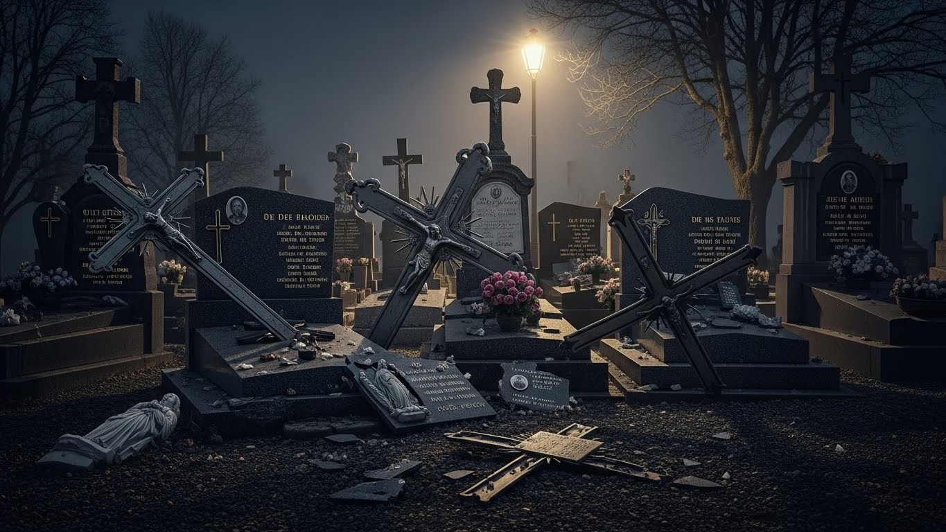 Découvrez le choc à Bouilly près de Troyes : une soixantaine de tombes vandalisées dans la nuit. Croix arrachées, objets volés... Un acte ignoble motivé par le bronze. Enquête en cours et réactions.