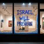 Vandalisme Pro-Israël sur Galerie Parisienne Exposant Palestine