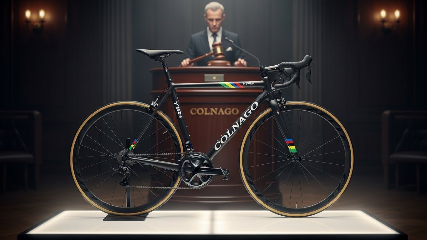 Le vélo Colnago noir de Tadej Pogacar, utilisé au Mont Ventoux lors du Tour de France 2025, vient de s’envoler à 163 430 € chez Sotheby’s. Dix fois l’estimation ! Découvrez l’histoire folle de cette pièce mythique.