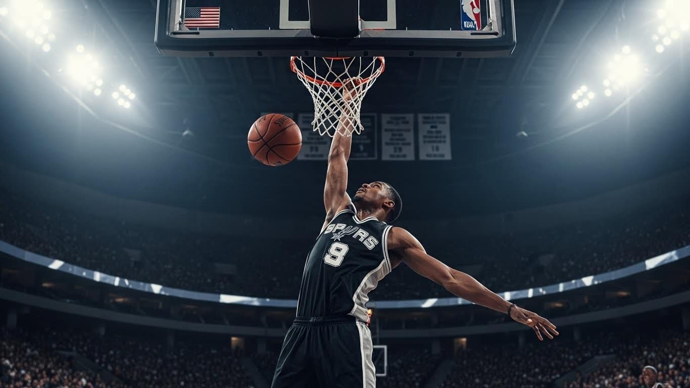Découvrez l'action spectaculaire de Victor Wembanyama qui s'élève au-dessus de quatre adversaires pour un poster dunk mémorable en NBA. Malgré ses 32 points, les Spurs s'inclinent. Analyse complète d'un moment magique.