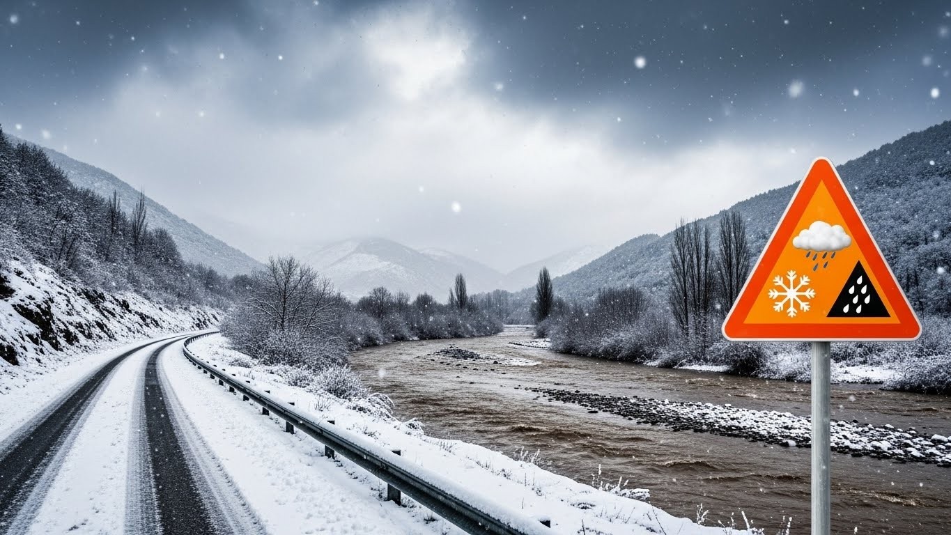 Pluie intense, neige abondante et risque de crues : six départements en vigilance orange ce lundi. Découvrez les prévisions détaillées et les conseils pour affronter cette dégradation hivernale.