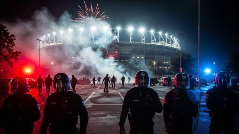 Violences Supporters Reims : Policier Blessé par Mortiers