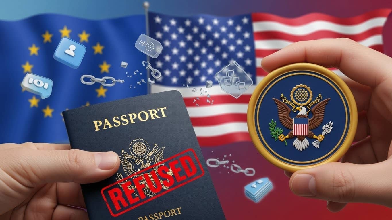 Découvrez pourquoi les États-Unis interdisent l'entrée à Thierry Breton et quatre Européens impliqués dans la régulation tech. Une escalade dans la guerre numérique entre Washington et Bruxelles.