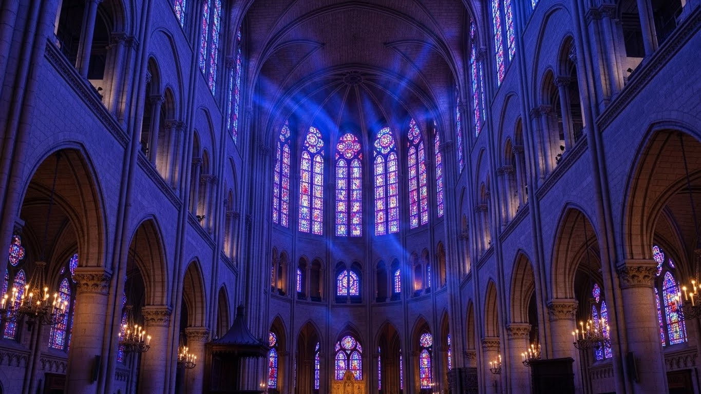 Après deux ans de polémique, pétitions et recours, découvrez en exclusivité les nouveaux vitraux de Notre-Dame signés Claire Tabouret. Installation prévue fin 2026.