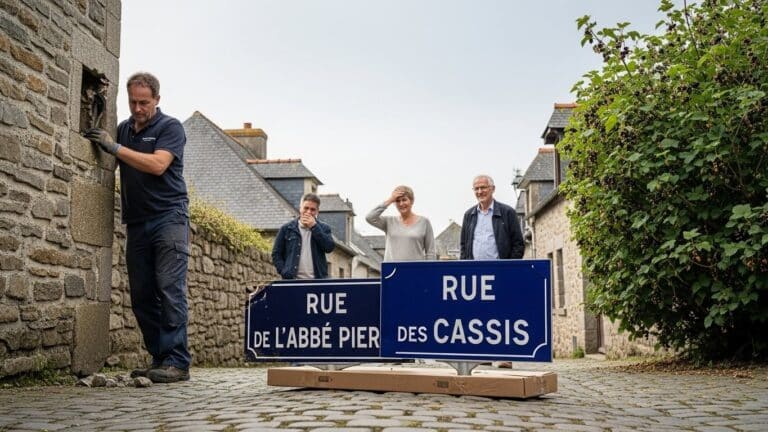 Vitré Renomme Rue Abbé Pierre en Rue des Cassis