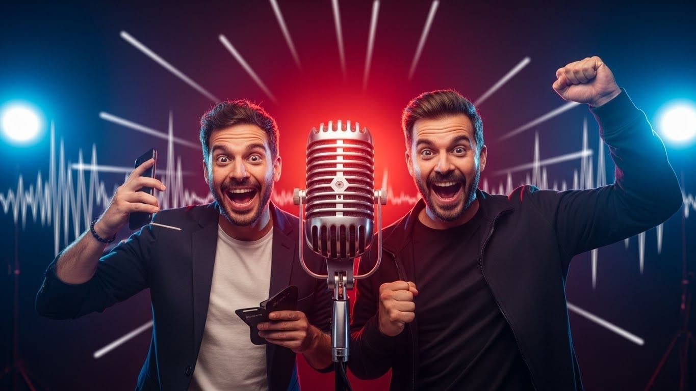 Découvrez l'émission événement du 15 décembre où Alex Vizorek et Philippe Caverivière prennent les commandes de RTL pour deux heures de folie totale. Canulars, invités surprises… tout est permis !