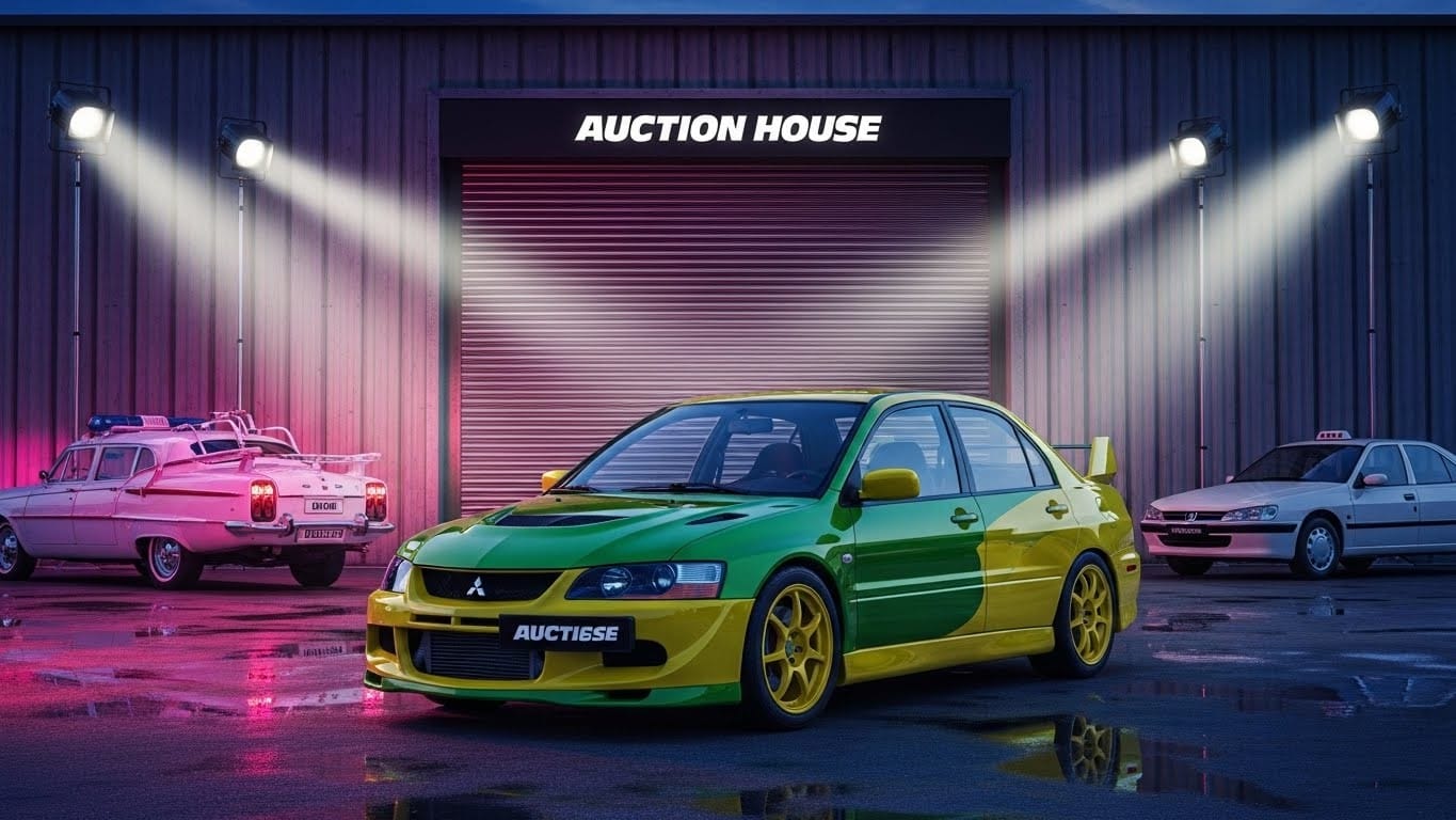 La Mitsubishi de Paul Walker à 291 000 €, la Peugeot 406 de Taxi, l’Ecto-1… Le musée Pop Central ferme et disperse sa collection mythique. Découvrez les dessous de cette vente record qui a fait trembler les fans.
