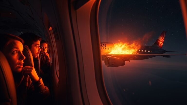 Vol Air France Dérouté : Feu sur l&rsquo;Aile, Panique à Bord