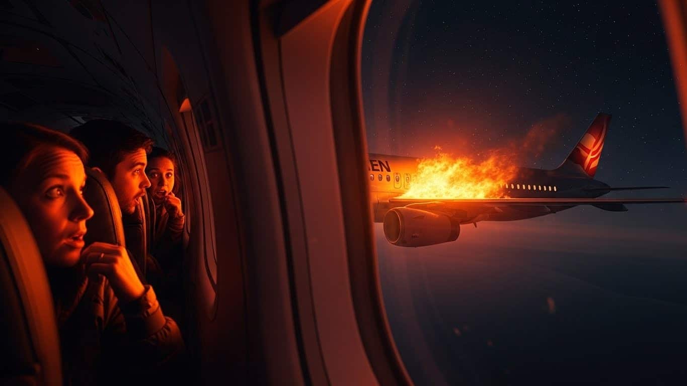 Un vol Paris-Ajaccio a dû atterrir en urgence à Lyon après un incendie sur l’aile. Découvrez les détails terrifiants de ce vol cauchemardesque et les leçons de sécurité aérienne.
