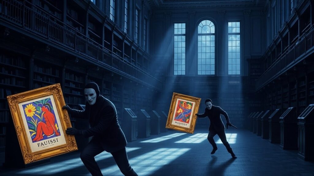 Vol Audacieux de Gravures Matisse à São Paulo