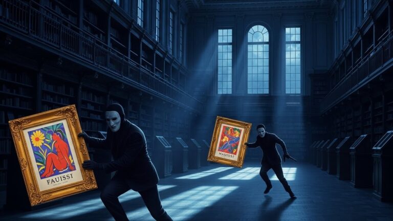 Vol Audacieux de Gravures Matisse à São Paulo