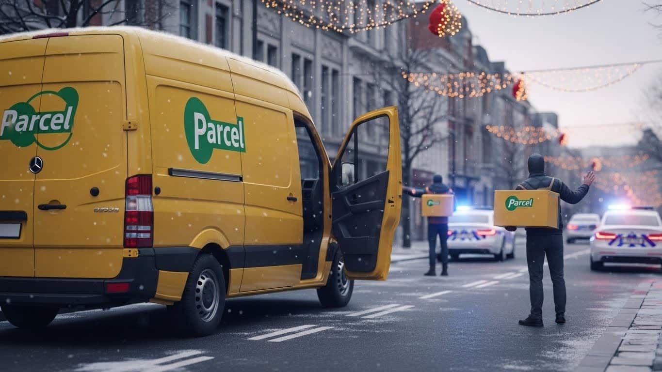 Découvrez comment un voleur a tenté de dérober une camionnette pleine de colis Amazon à quelques jours de Noël en Belgique, mais s'est fait arrêter en quelques minutes par la police. Une histoire folle !