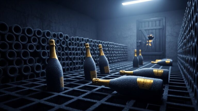 Vol de 1152 Bouteilles de Champagne en Marne