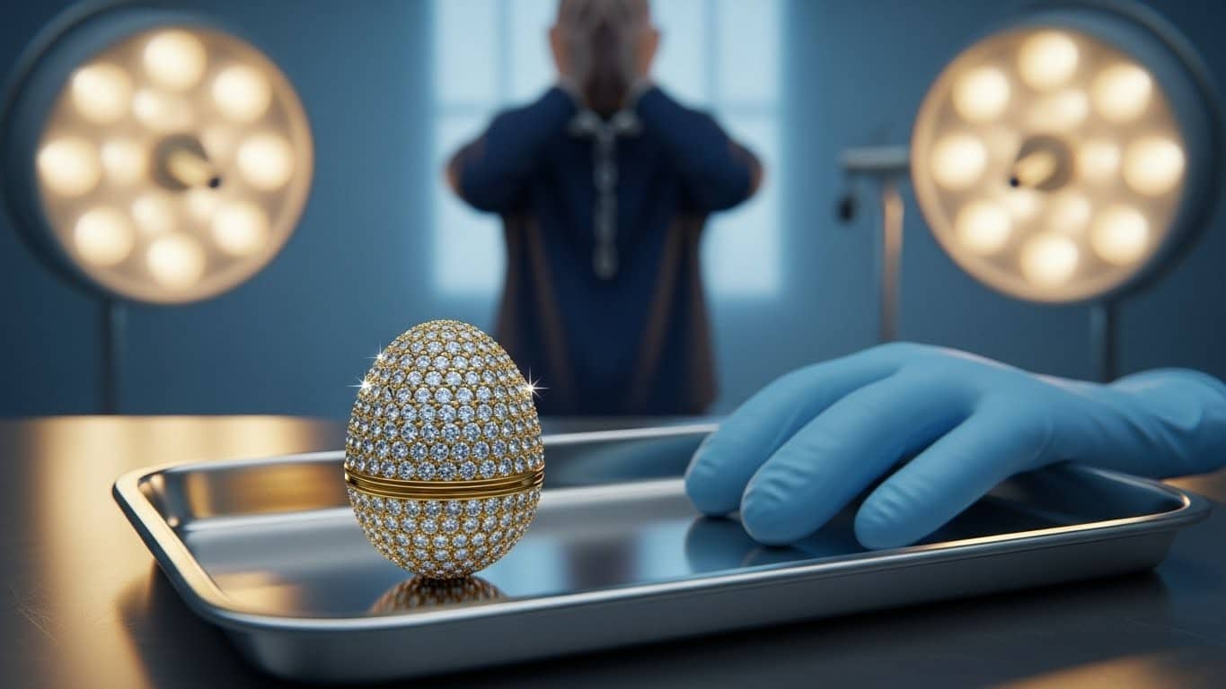 Un voleur a avalé un précieux pendentif Fabergé incrusté de diamants pour échapper à la police. Six jours d’attente insolite plus tard, l’objet est récupéré intact. L’histoire folle qui a fasciné le monde.