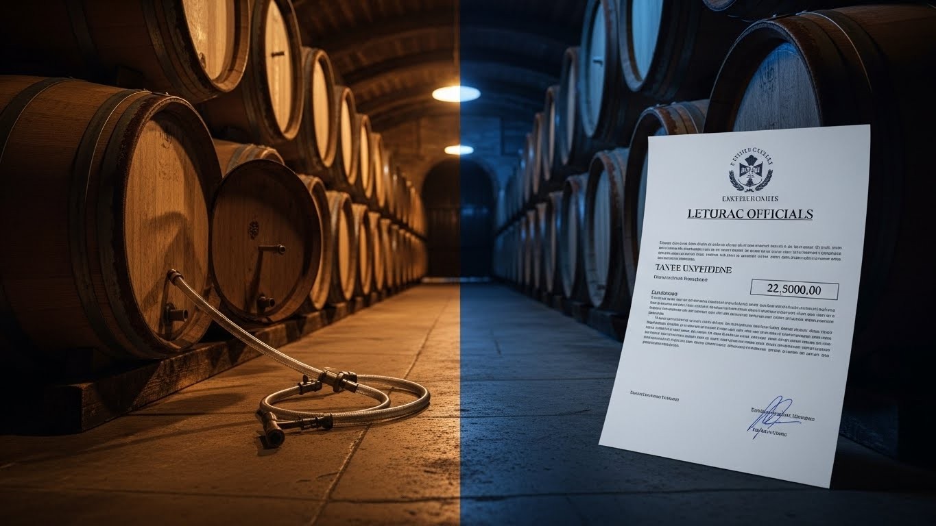 Découvrez l'absurde situation des viticulteurs charentais : après des vols d'eaux-de-vie, l'État leur réclame 247 000 € de taxes sur l'alcool dérobé. Une injustice qui révolte la profession.