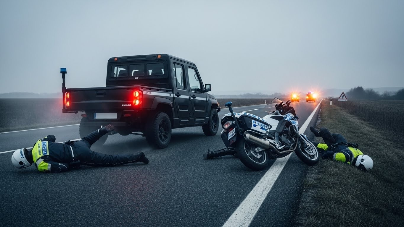Découvrez les détails choquants d'un refus d'obtempérer dans les Vosges : deux gendarmes blessés, dont un avec une fracture. Le chauffard est toujours en fuite. Que s'est-il passé exactement ?