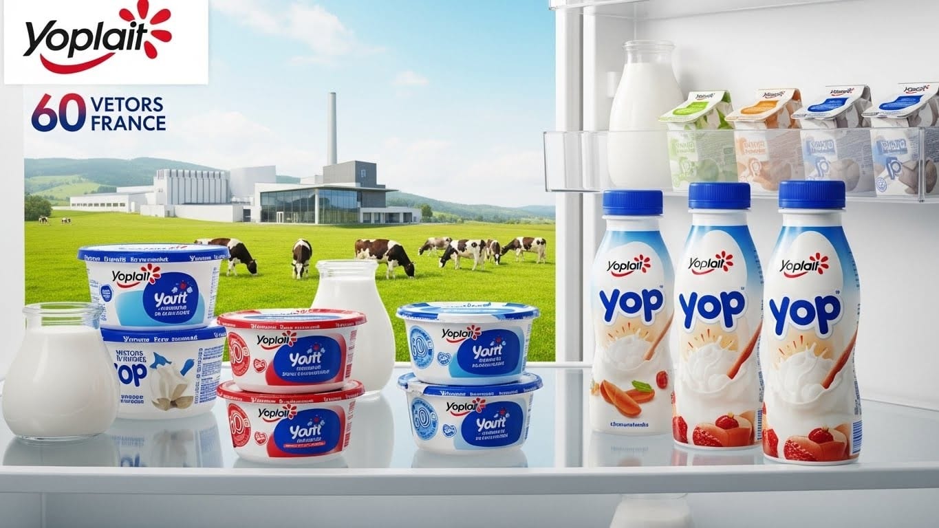 Découvrez comment Yoplait a révolutionné les produits laitiers en 60 ans, avec des formats innovants et un engagement qualité. De la reprise par Sodiaal à l'usine ultra-moderne, plongez dans l'histoire d'une marque iconique.
