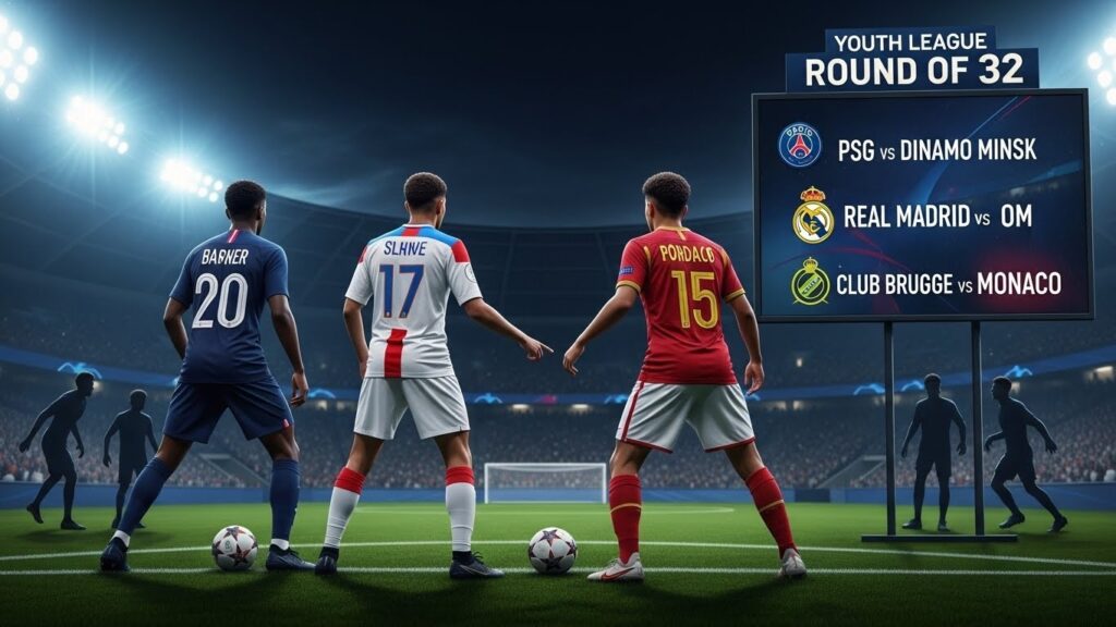 Youth League : PSG vs Dinamo Minsk en 16es