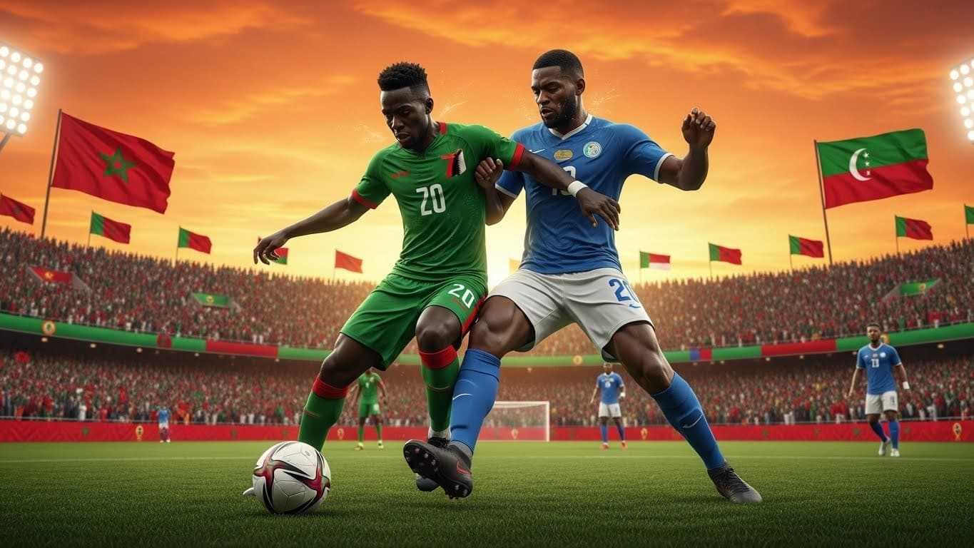 Découvrez l'heure exacte et la chaîne pour suivre Zambie-Comores à la CAN 2025. Un duel crucial du groupe A entre deux nations ambitieuses : analyse, enjeux et infos pratiques pour ne rien manquer !