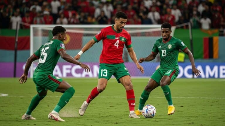 Zambie-Maroc CAN 2025 : Les Lions Visent la Première Place