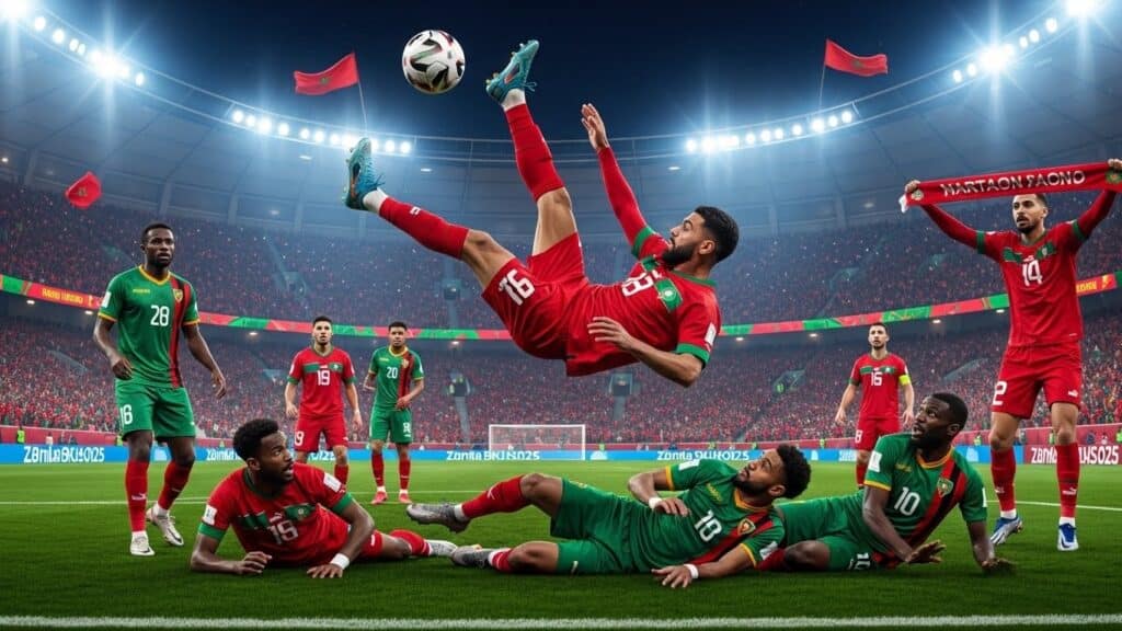 Zambie Reconnaît la Supériorité du Maroc à la CAN 2025