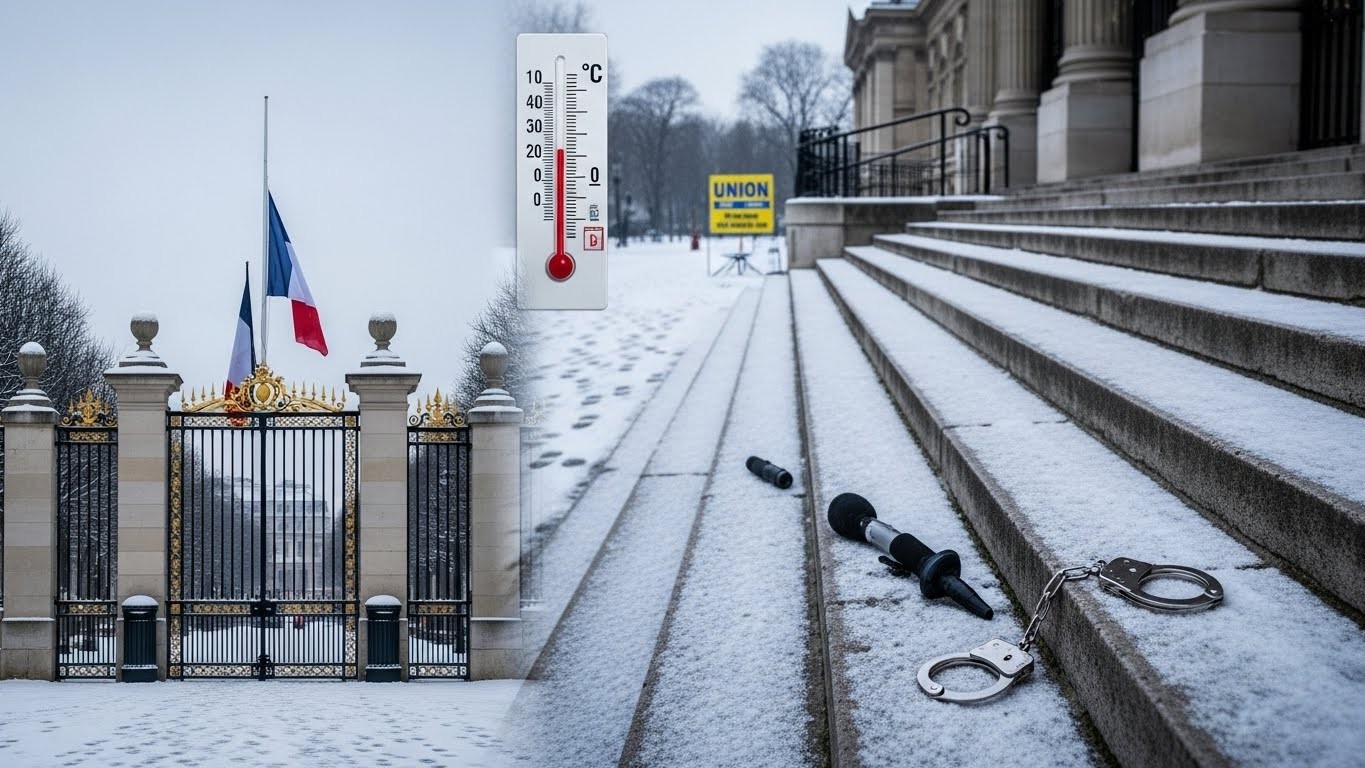 Décryptage complet : Zelensky reçu par Macron pour la paix en Ukraine, la lourde condamnation du maire de Saint-Étienne, le froid qui revient et les grèves qui s’annoncent. Tout ce qu’il faut savoir ce midi.
