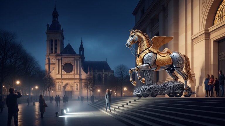 Zeus, le Cheval Mécanique des JO 2024, Revient à Paris