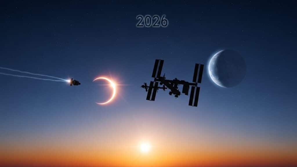 2026 : Année Époustouflante pour l&rsquo;Espace et l&rsquo;Astronomie