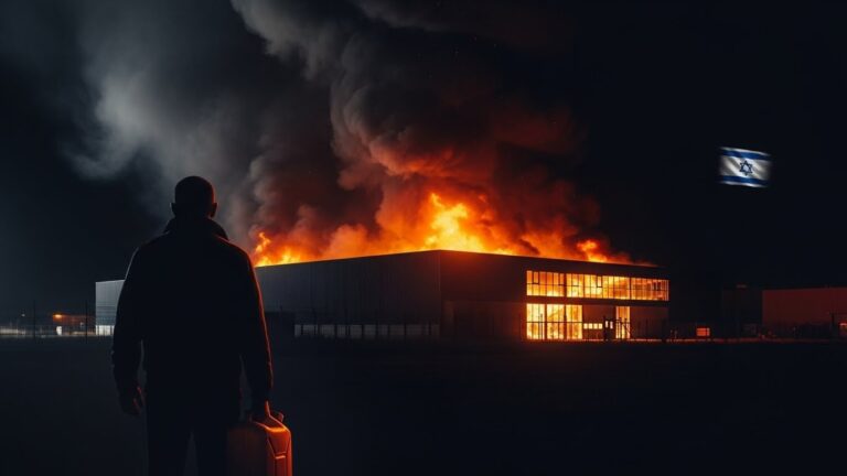 8 Ans de Prison pour Incendies Visant des Entreprises Israéliennes