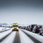 A28 Enneigée Bloquée : Ambulancier et Patient Piégés Heures