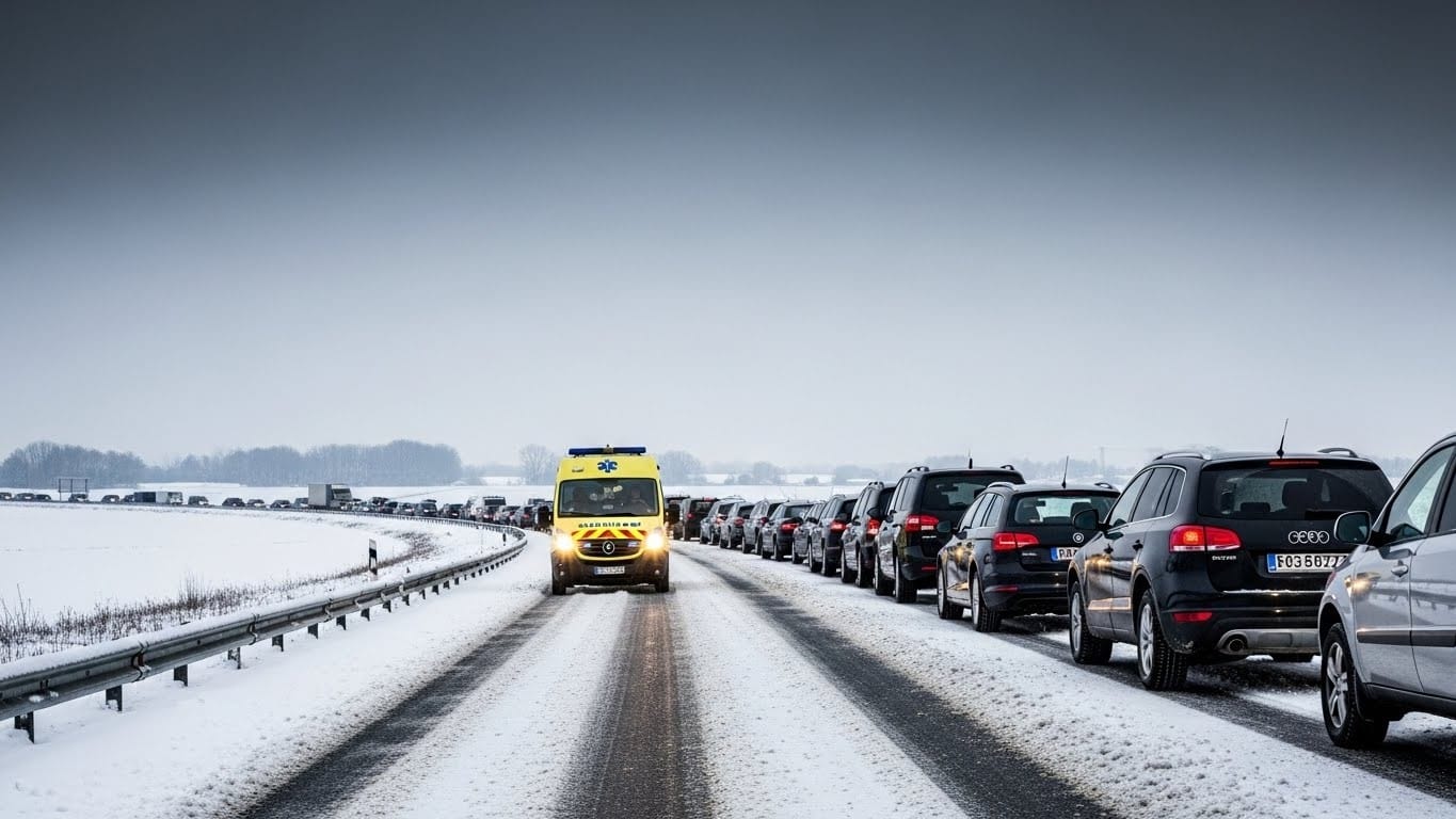 Découvrez le chaos sur l'A28 en Normandie ce 5 janvier 2026 : un ambulancier et son patient bloqués des heures dans la neige. Témoignages, conséquences et leçons d'un épisode hivernal intense.