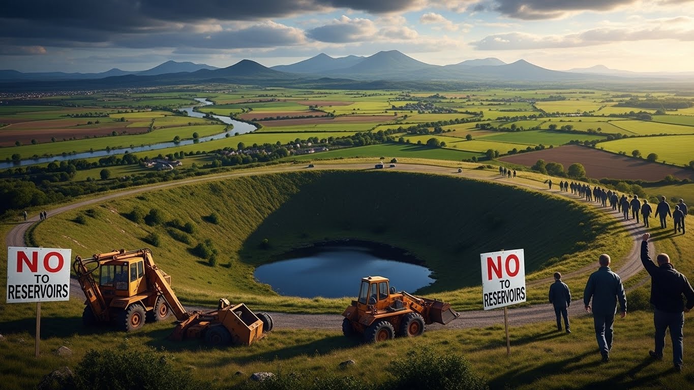 Dans le Puy-de-Dôme, le projet géant de deux mégabassines est abandonné. Problèmes techniques, mobilisation massive : découvrez pourquoi ce dossier "gigantesque et mal ficelé" n'a pas tenu et ce que ça change pour l'eau en Auvergne.