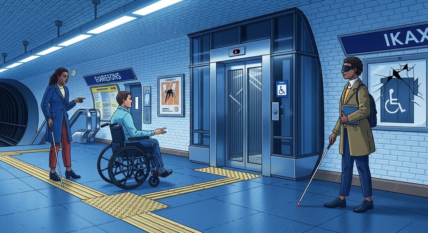 Découvrez le test réel d'accessibilité sur le prolongement de la ligne 11 du métro : points forts, lacunes pointées par les associations et pistes d'amélioration pour une mobilité inclusive en Île-de-France.