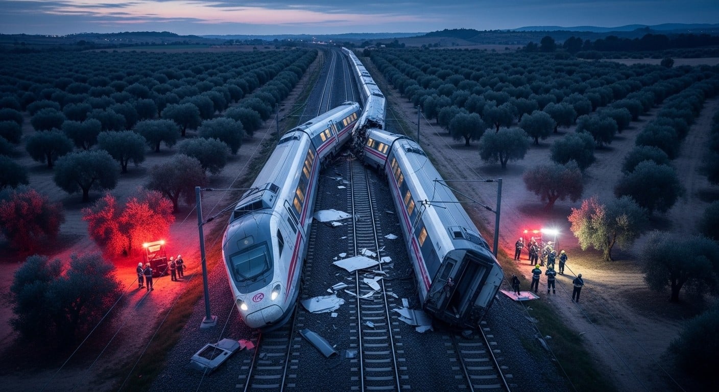 Tragédie ferroviaire près d'Adamuz en Espagne : un 43e corps retrouvé, 41 victimes identifiées. Retour sur le drame qui endeuille le pays et les enquêtes en cours.