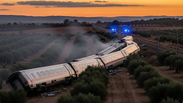 Accident de Trains à Grande Vitesse en Andalousie : Ce Que l&rsquo;On Sait