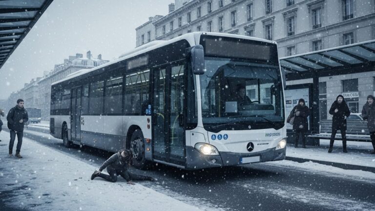 Accident Grave à Pontoise : Femme Renversée par un Bus