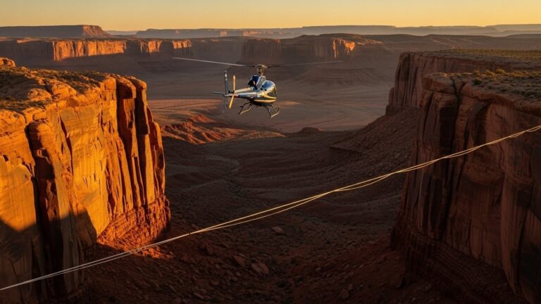 Accident Hélicoptère Slackline Arizona : 4 Morts