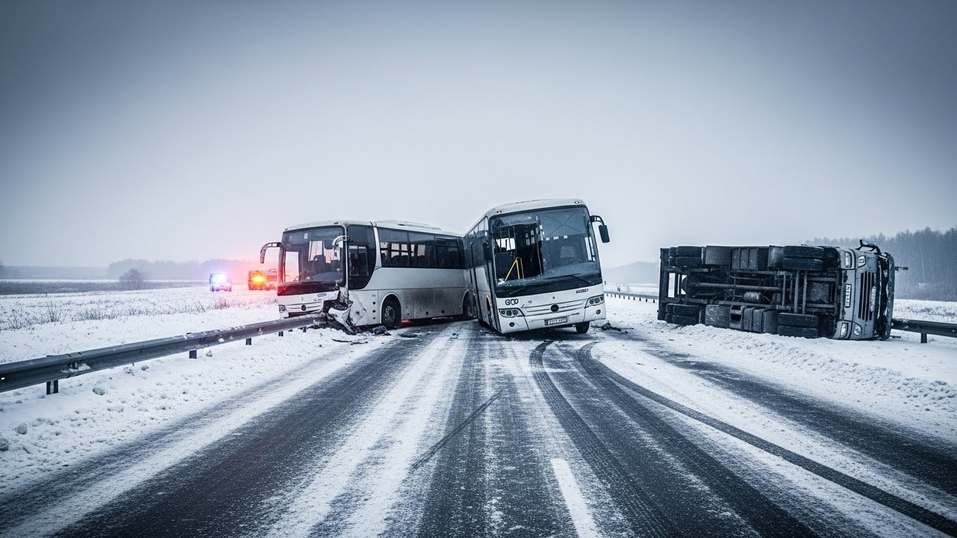 Découvrez le terrible accident sur l'A63 dans les Landes causé par le verglas : collision entre deux autocars, deux morts et des dizaines de blessés. Un épisode météo dramatique qui marque les esprits.