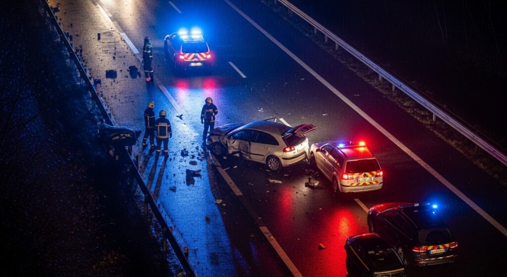 Accident Mortel sur l&rsquo;A15 à Saint-Ouen-l’Aumône : Un Homme de 42 Ans Décède