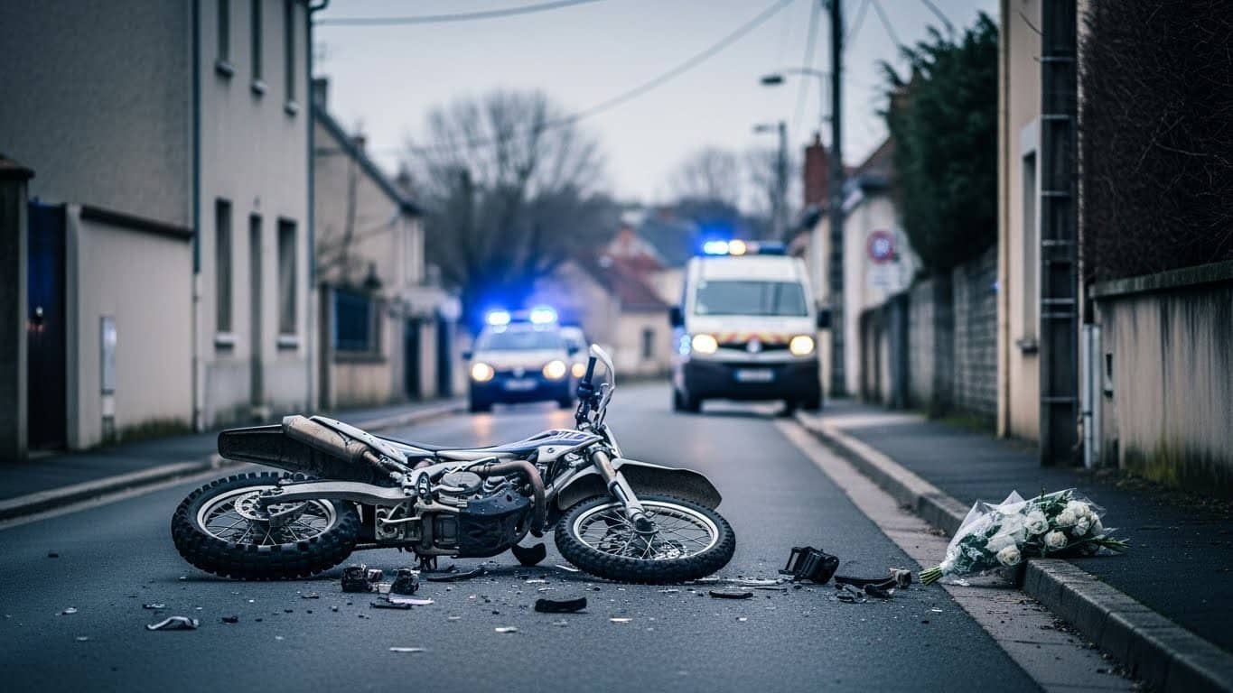 Décès d'un jeune de 20 ans à Houilles après un accident de moto. Ses proches accusent une poursuite par la police d'en être la cause. Enquête en cours, marche blanche prévue. La vérité sur ce drame choc.