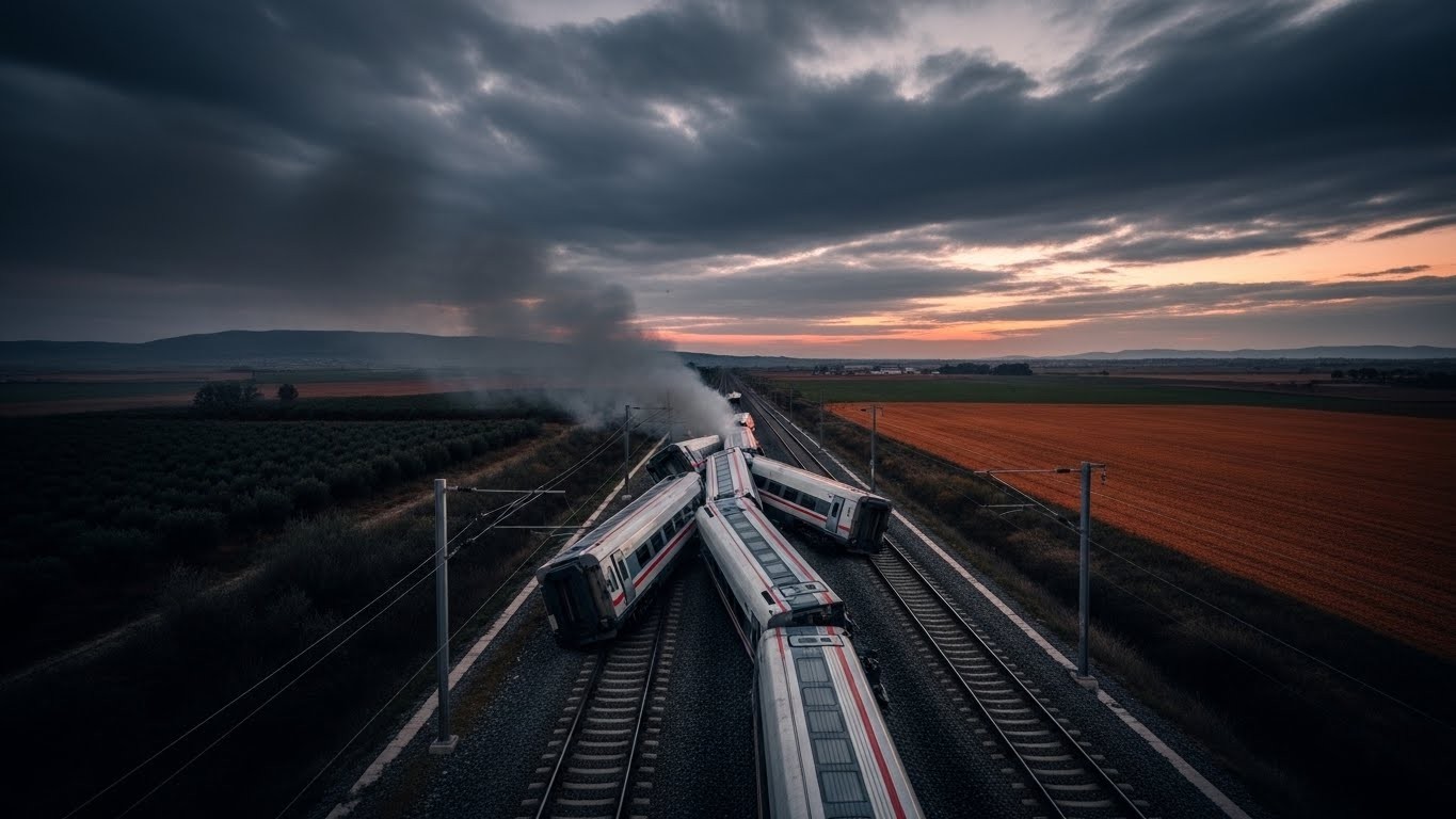 Tragédie ferroviaire en Andalousie : collision rare de deux TGV fait 39 morts. Retour sur l'accident de Saint-Jacques-de-Compostelle en 2013 et les questions sur la sécurité des trains à grande vitesse.