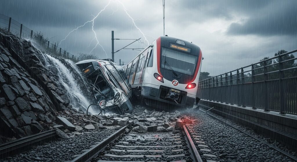 Accident Train Espagne : Un Mort Près de Barcelone Après la Pluie